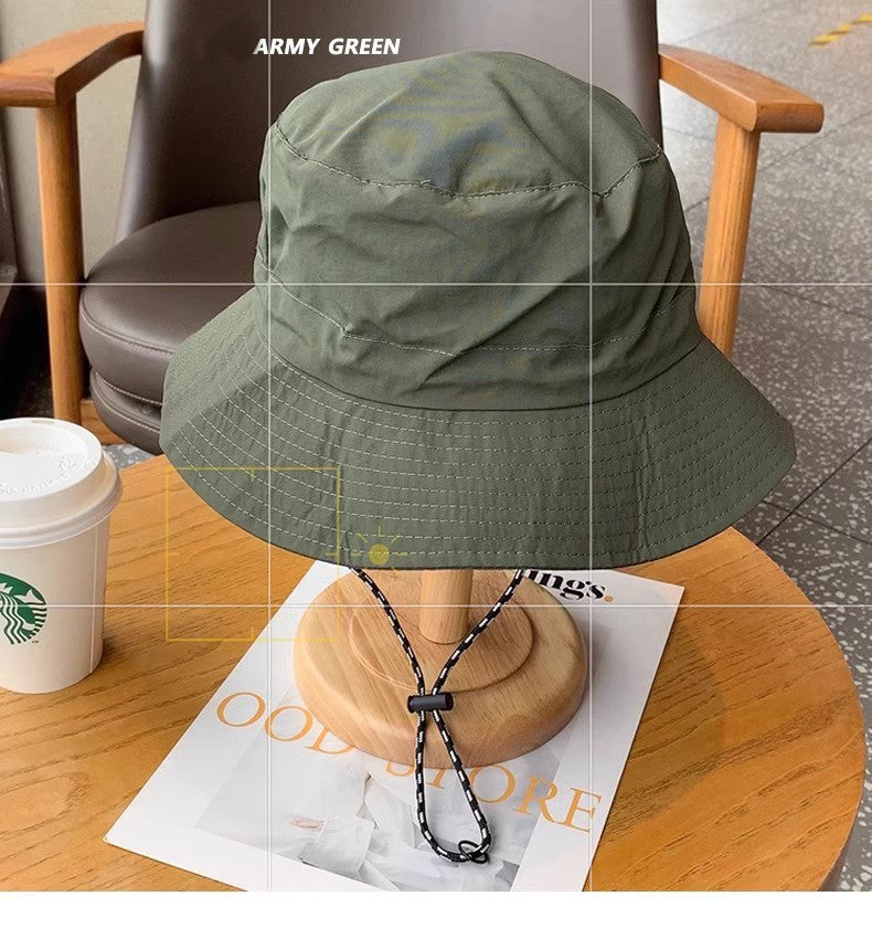 Quick Dry Packable Bucket Hat Outdoor Water-Resistant Sun Hats with Hanging Hook