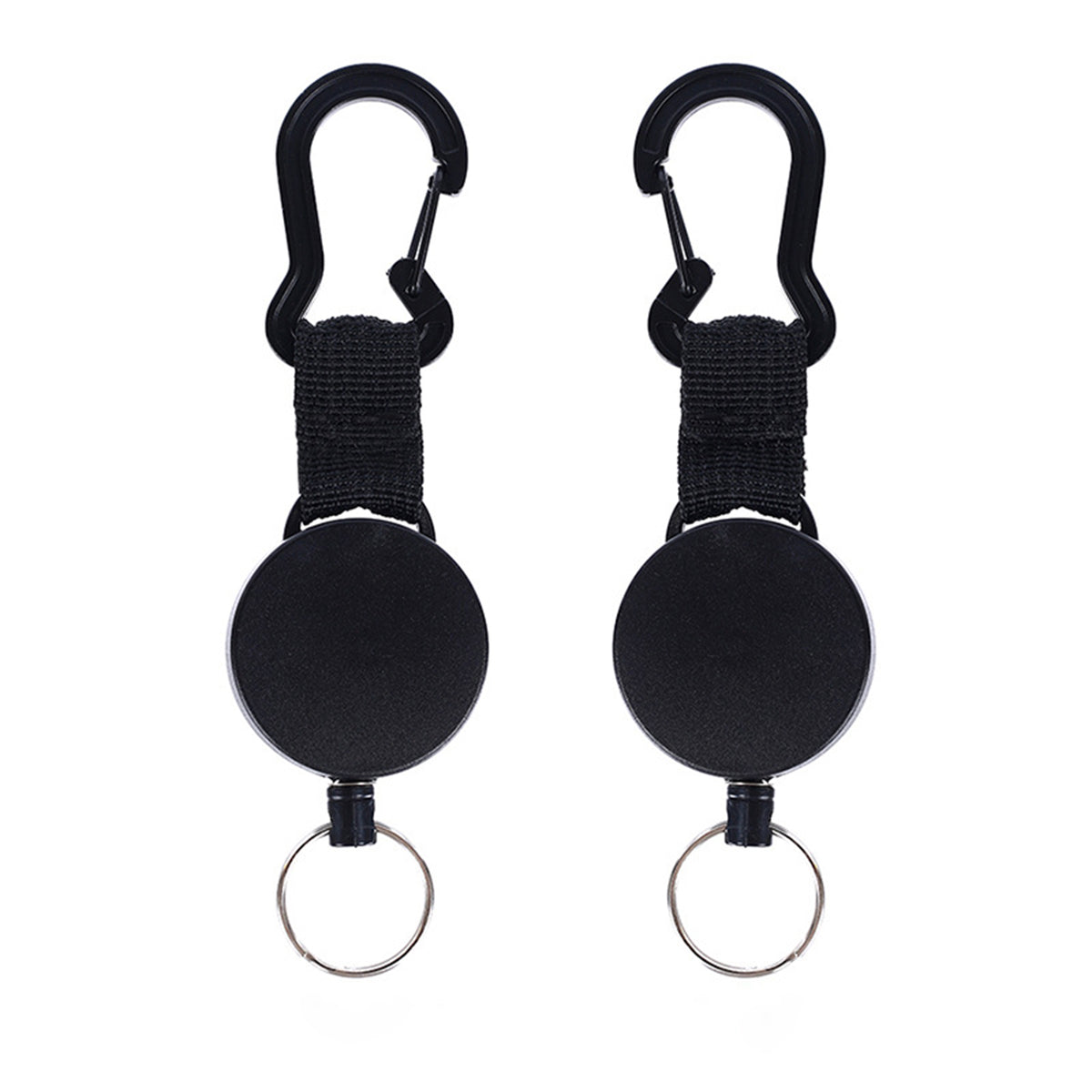Outdoor Tactical ID Badge Reel Retractable Keychain
