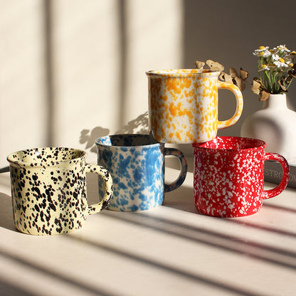 12 oz. Colorful Porcelain Cup Ceramic Water Cup Premium Cup