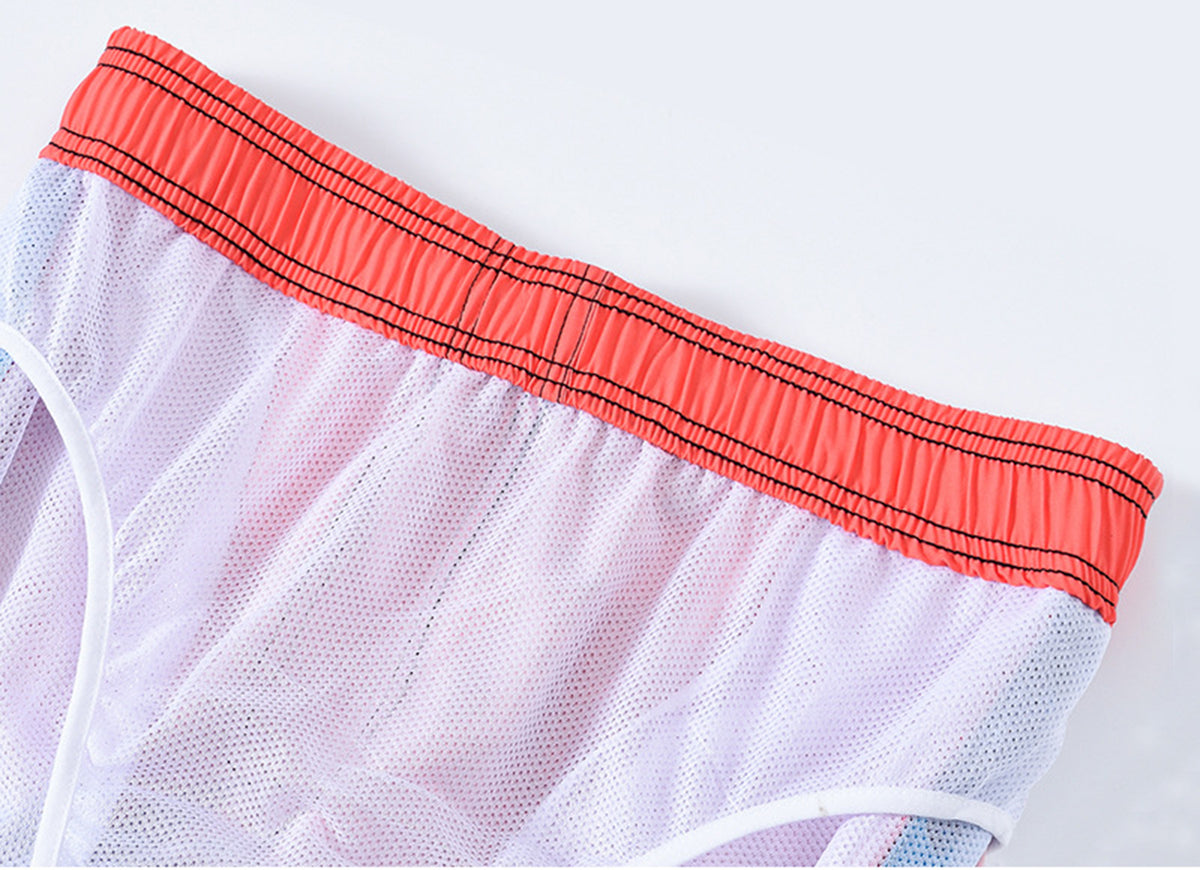 Beach Shorts With Side Pockets and Back Pocket