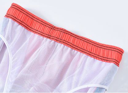 Beach Shorts With Side Pockets and Back Pocket