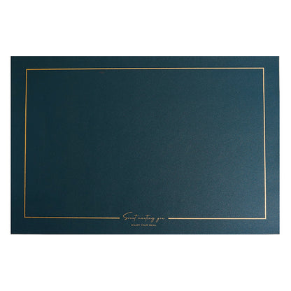 PVC Leather Table Mats
