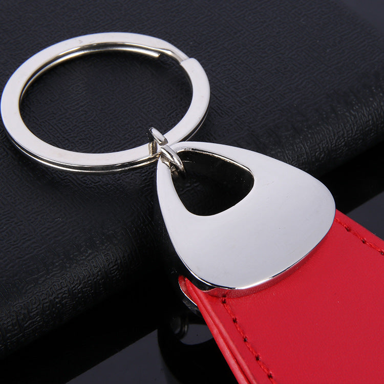 PU Keychain w/Metal