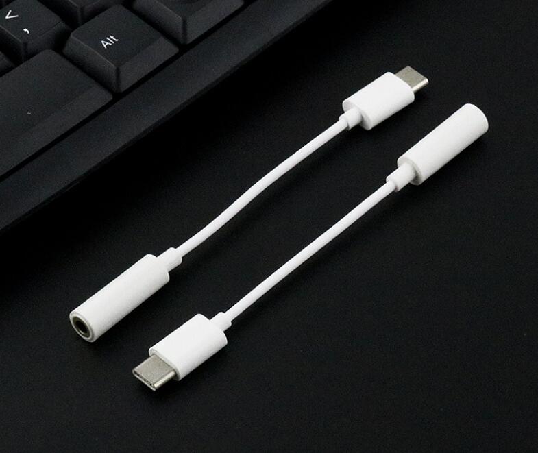 USB Type C to 3.5mm Headphone Adapter For Many Phones