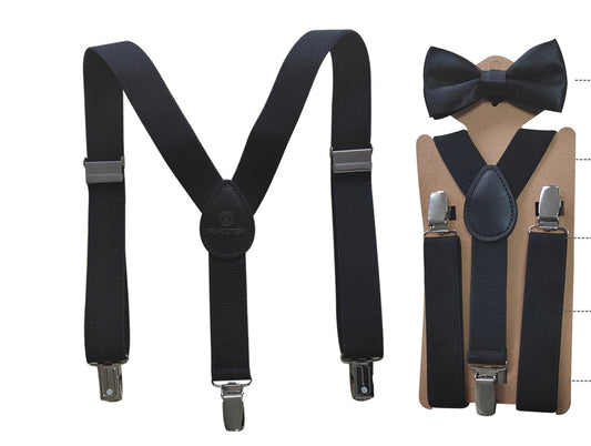 Suspenders w/A Bowknot For 31.52''~ 51.22'' Children