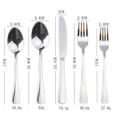 5 PCS Dinner Set w/Gift Box