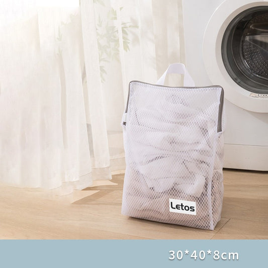 12x16" Portable Coarse Mesh Laundry Bags Laundry Wash Bags for Delicates-Woven Label