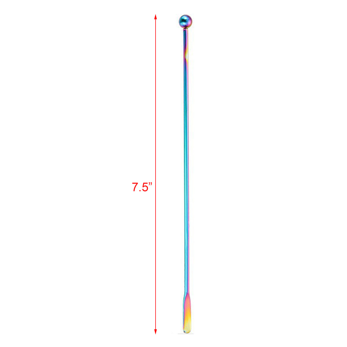 7.5 L Stainless Steel Rectangular Paddles Beverage Stirrers