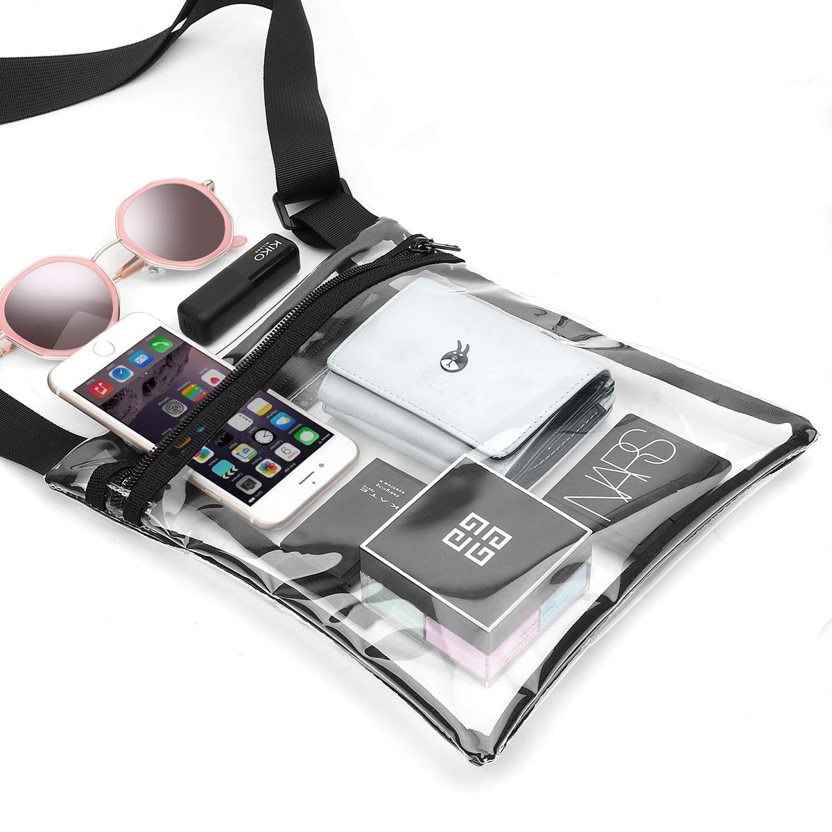 TPU Transparent Crossbody Bag Single Shoulder Bag