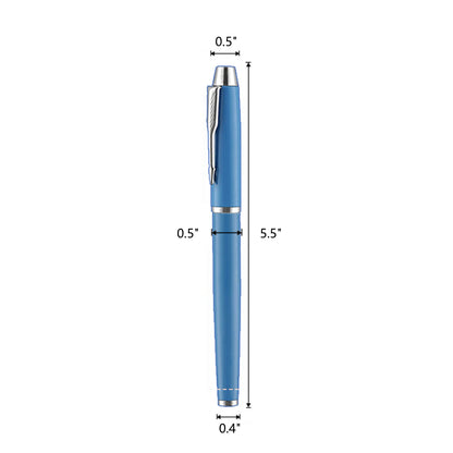 Metal Glossy Gel Pen with Cap