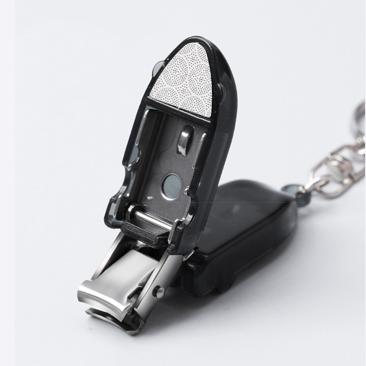 Mini Foldable Travel Keychain Finger Nail Clippers