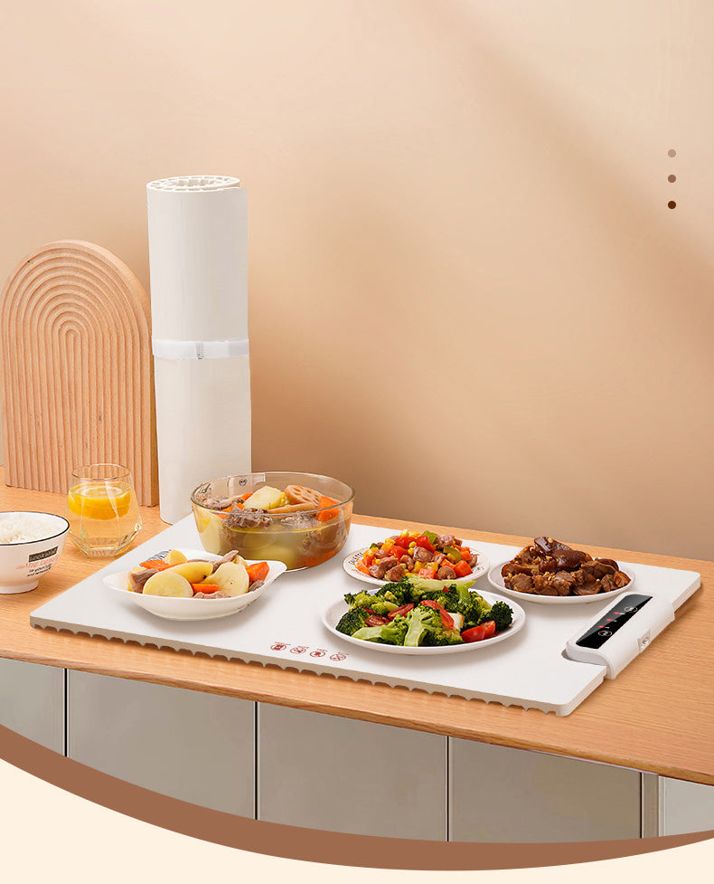 Silicone Heating Mat Food Warming Mat, Electric Warming Tray for Buffets & Parties