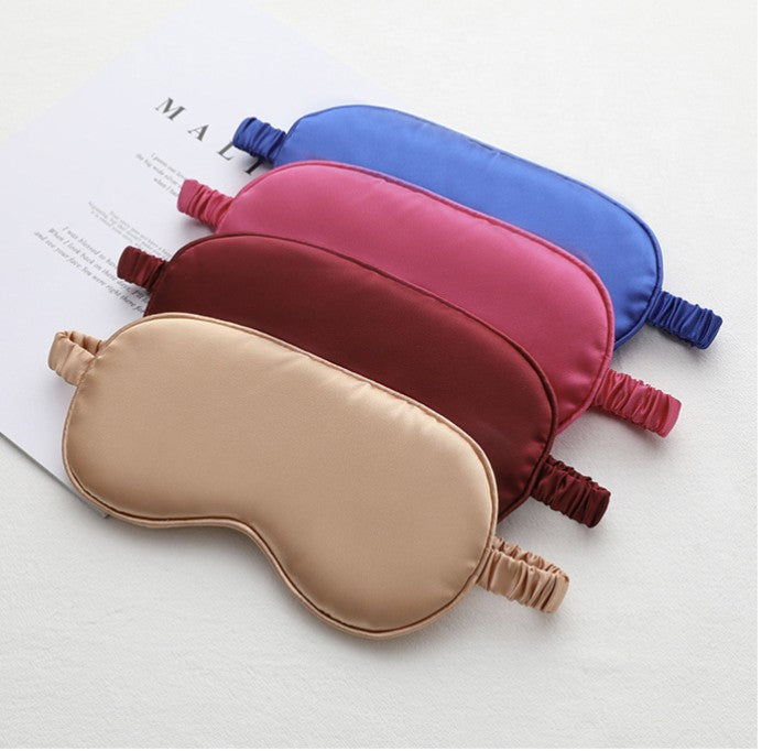Silk Eye Mask W/ Elastic Straps