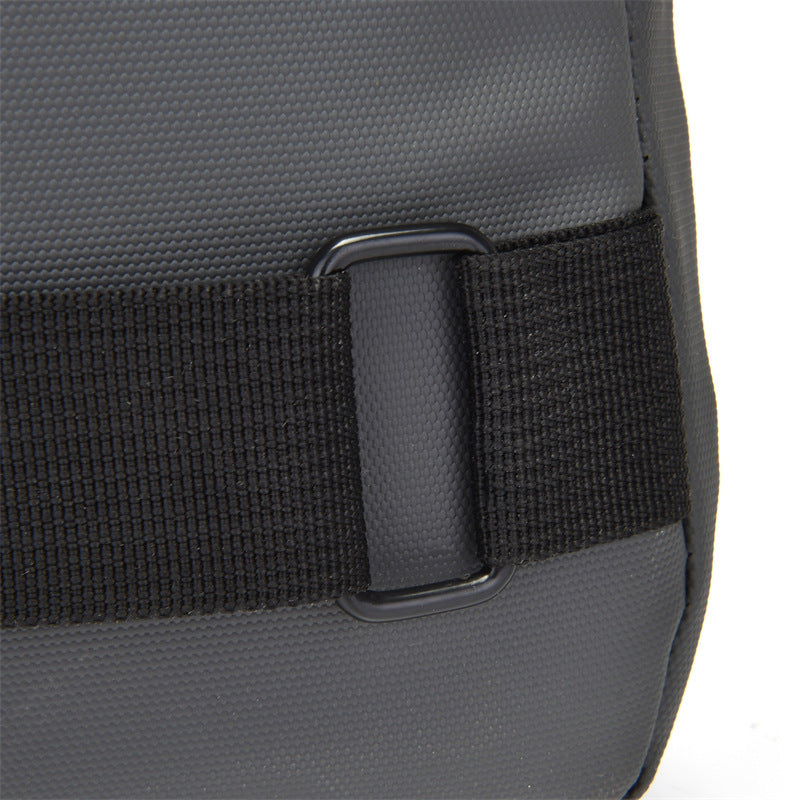 Daily Crossbody Bags Sling Backpack Oxford Chest Bag With Earphone Hole