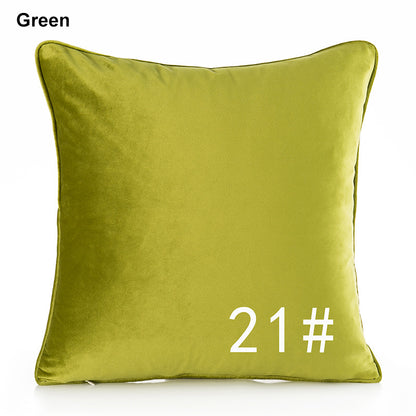 Full Printed 17.7 x 17.7" Premium Square Dutch Velvet Throw Pillowcase With Hidden Zipper