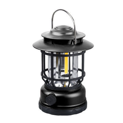 Rechargeable LED Light Retro Camping Lantern RPortable Waterproof Outdoor Tent Bulb Outdoor Picnic
