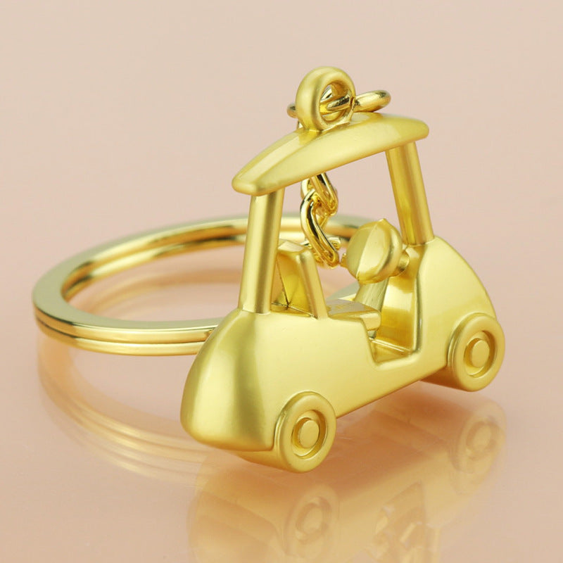3D Golf Car Keychain