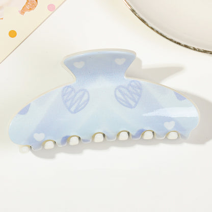 Full Color Printing Hair Claw Clips