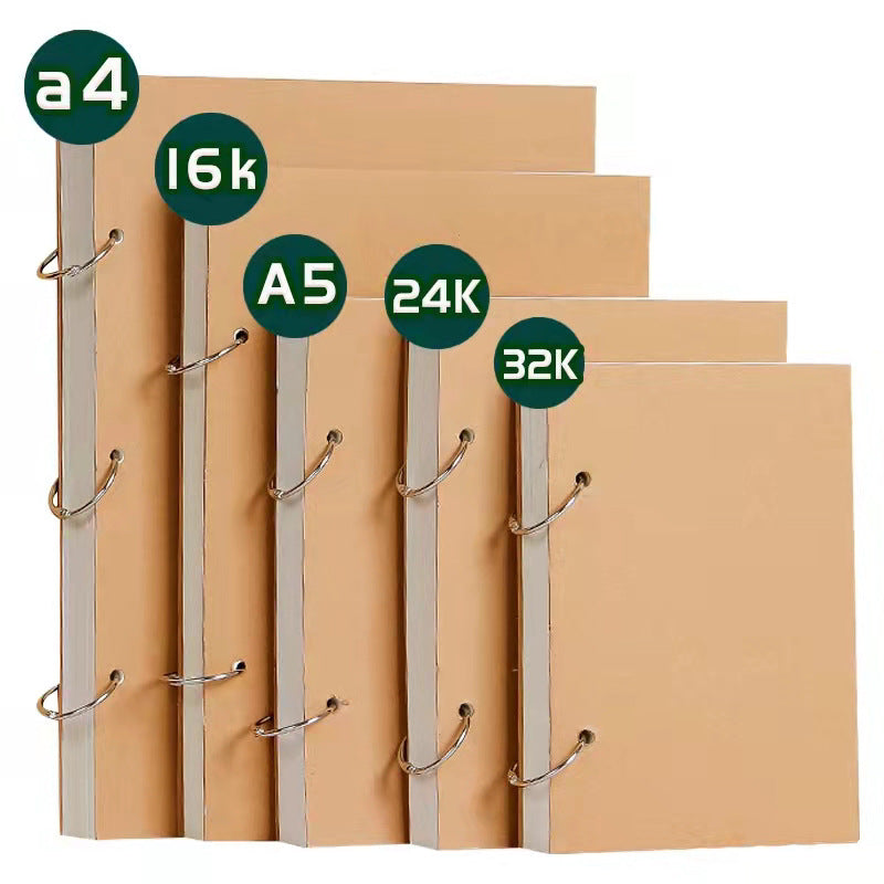 32K Sketch Book 75 Sheets Loose Leaf Sketch Papers For Kids And Adults