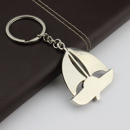 Sailing Boat Shaped Key Chain