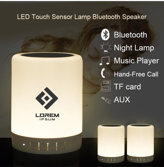 LED Lamp Touch Sensor Wireless Speaker