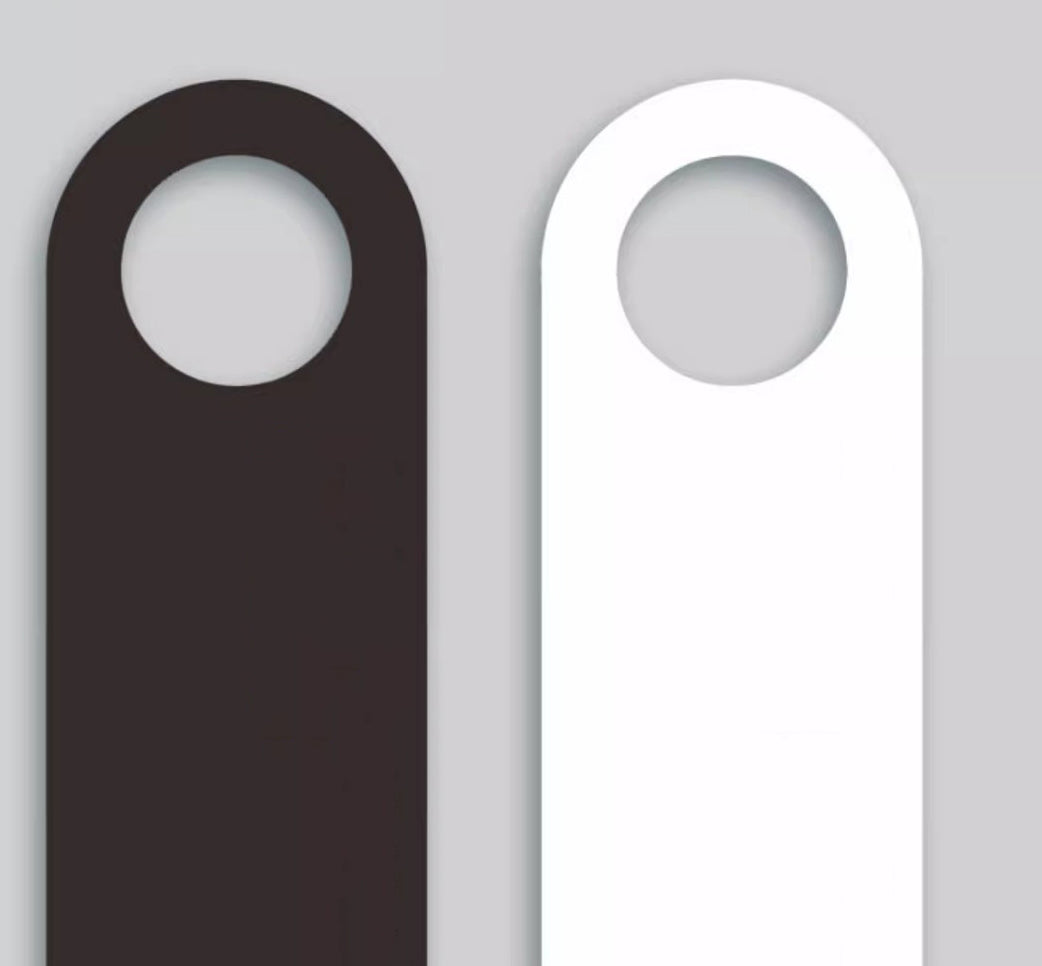 2.15'' X 5'' Paper Hotel Mineral Water Bottle Hang Tags