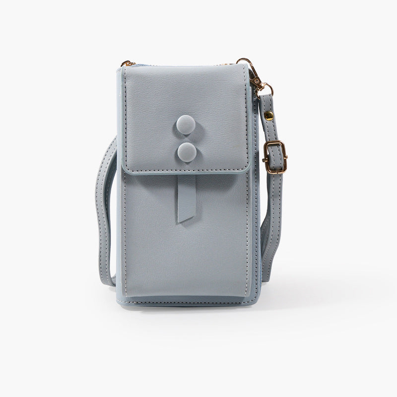 PU Leather Cell Phone Purse Bag Small Crossbody Bag Mini Messenger Bag Wallet Bag Shoulder Handbag