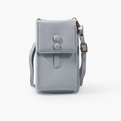 PU Leather Cell Phone Purse Bag Small Crossbody Bag Mini Messenger Bag Wallet Bag Shoulder Handbag