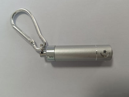 Star Moon Aluminum Alloy Mini Small Electric Mini Portable Small Flashlight Keychain
