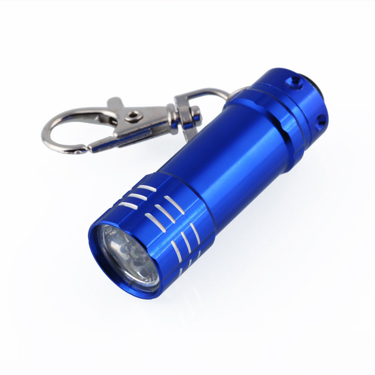 Aluminum Alloy 3 LED Mini Flashlight Keychain Electronic LED Waterproof Outdoor Pocket Flashlight