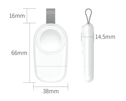 Magnetic Wireless Watch Charger Wireless Charging Pad Travel Charger-Screen Printed