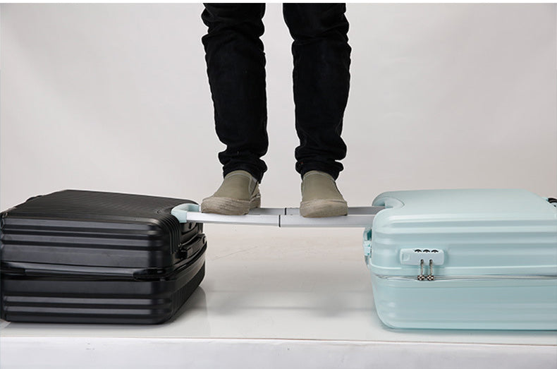 18'' Password Boarding Luggage Case Multifunctional Traveling Storage Suitcase