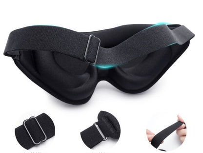 3D Eye Mask Sleeping Mask W/ Adjustable Strap