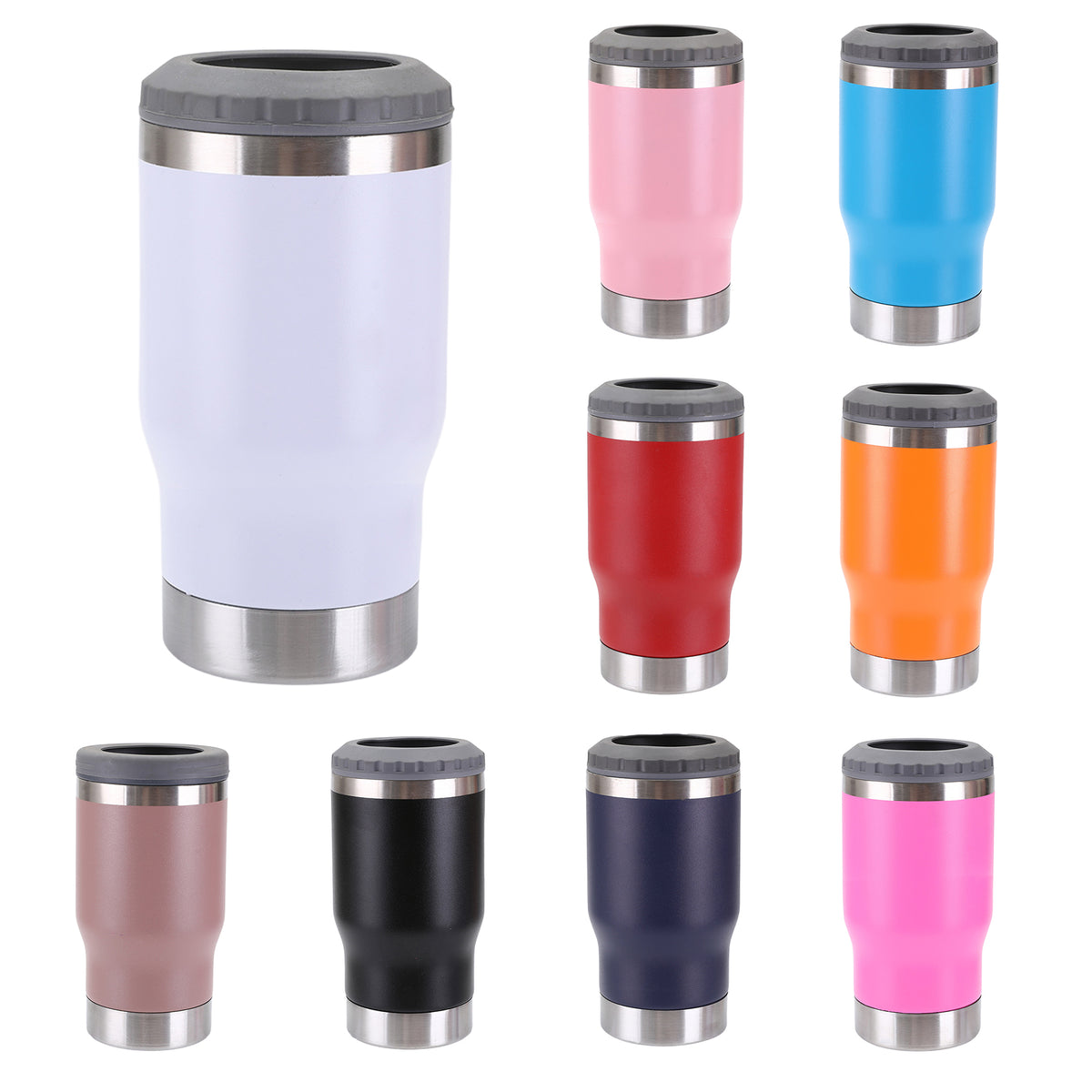 14 Oz. Stainless Steel Insulated Mug Beer Cup With Bottom Opener