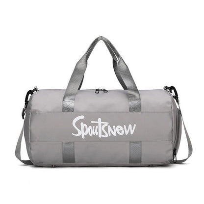 Wet and Dry Separated Oxford Tote Bag Swimming Bag Gym Bag for Beach/Fitness/Travel