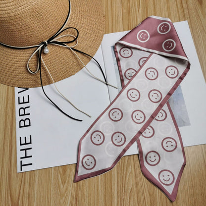 33'' x 3.5" Imitation Silk Scarf Neck Ribbon Scarf