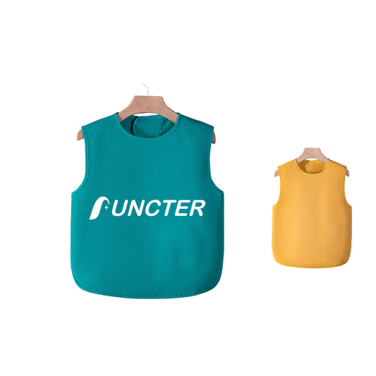 Waterproof Sleeveless Toddler Bib / Mess-Free Feeding Vest For Kids-S(0-2 Years)