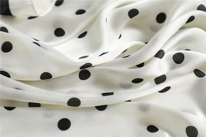 Custom 35.5" x 35.5" Polyester Satin Silk Feeling Neck Scarf Women's Square Bandana
