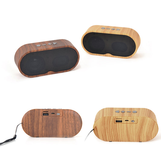 Wooden Color Wireless Speaker