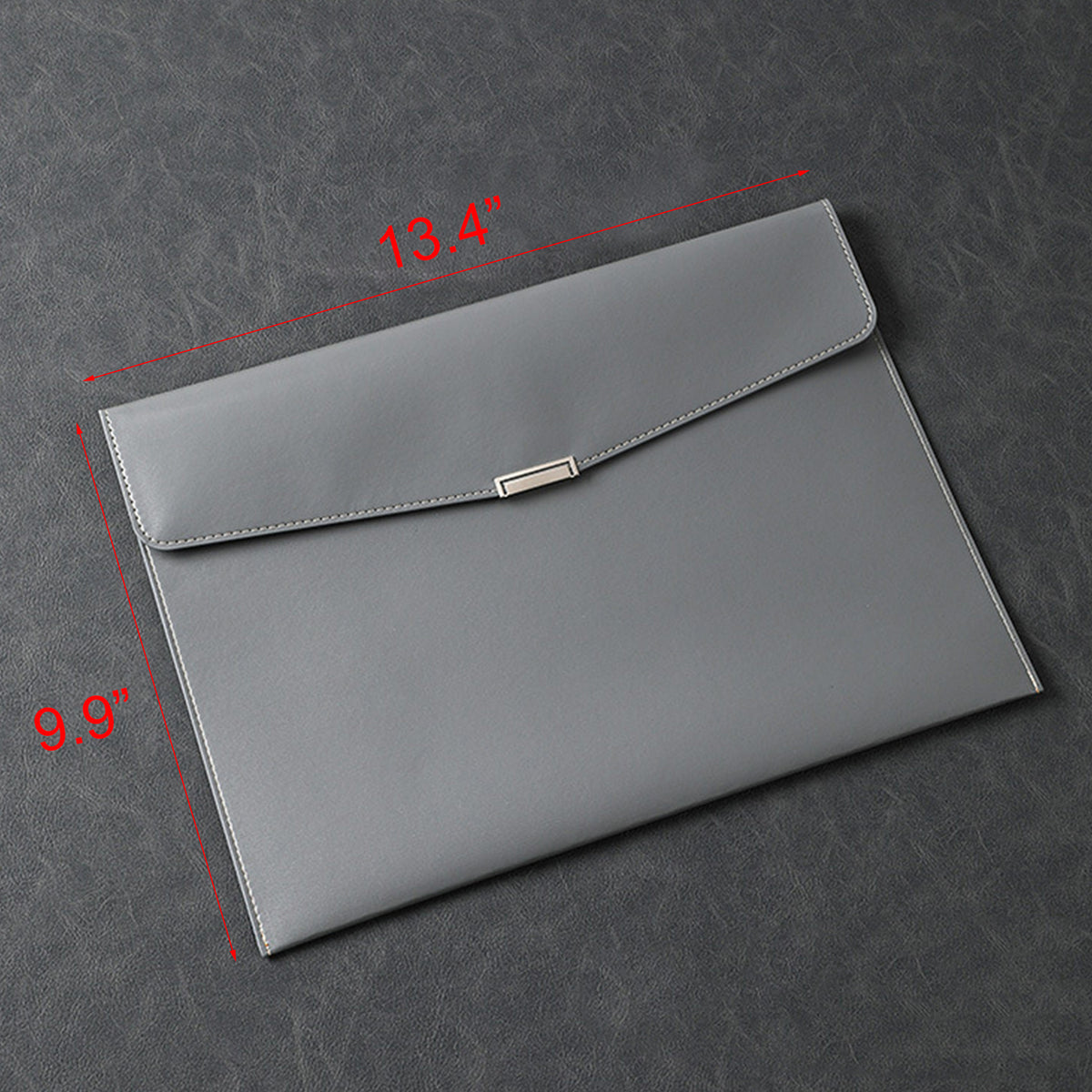 PU Leather A4 Document File Bag File Envelope