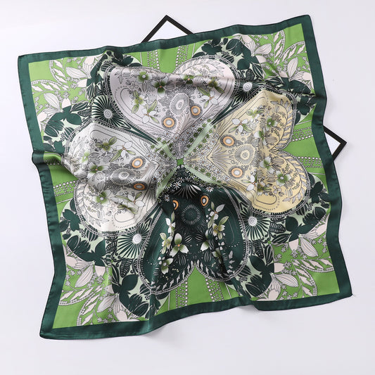 28" x 28" Stain Square Scarf Neck Scarves Kerchief Neckerchief Headband Handbags Wrap Scarf #37