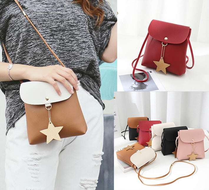 Fashion Single Shoulder Strap PU Leather Bag