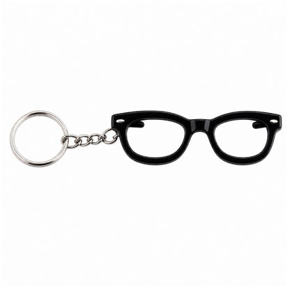 Mini Acetate Eyeglass Frame Shaped Keychain