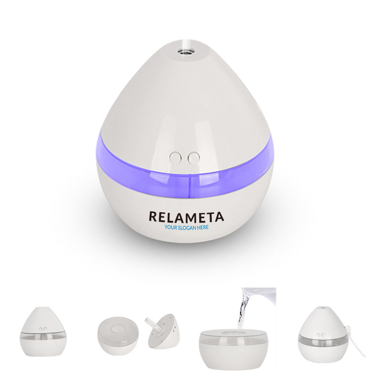 300ml Water Droplets Portable Air Humidifier