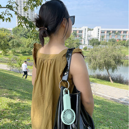 Mini Portable Fan Pocket Fan with Carabiner