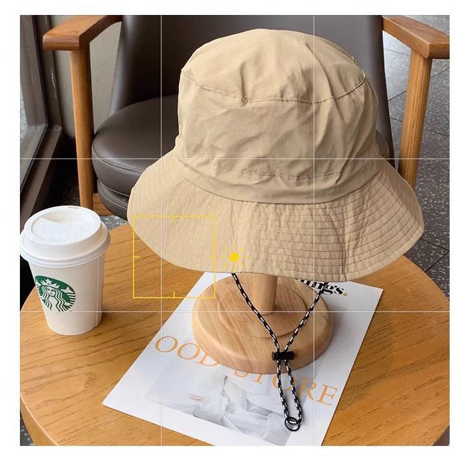 Quick Dry Packable Bucket Hat Outdoor Water-Resistant Sun Hats with Hanging Hook