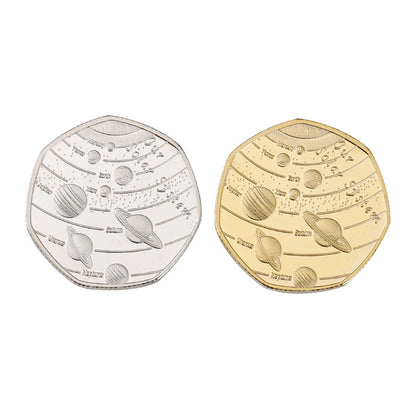 1.8" Fully Customized Metal Challenge Coin Round Commemorative Coins