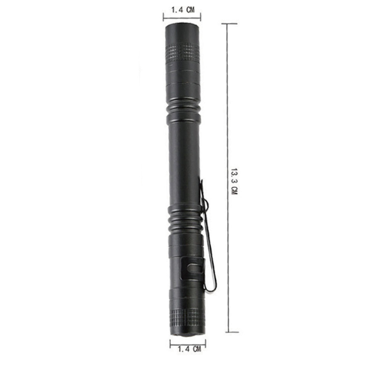 Portable Pocket Flashlight with Clip Pen Light Mini Flashlight LED Powerful High Lumen