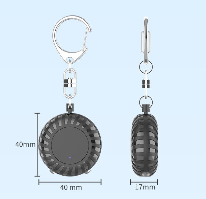 Portable Personal Alarm Keychain Safety Security