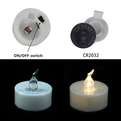 Mini Led Tea Light Candle Always On